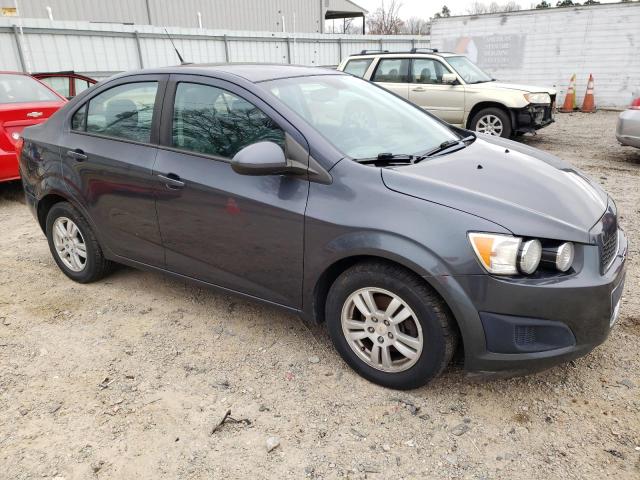 1G1JB5SH3C4178750 - 2012 CHEVROLET SONIC LS GRAY photo 4