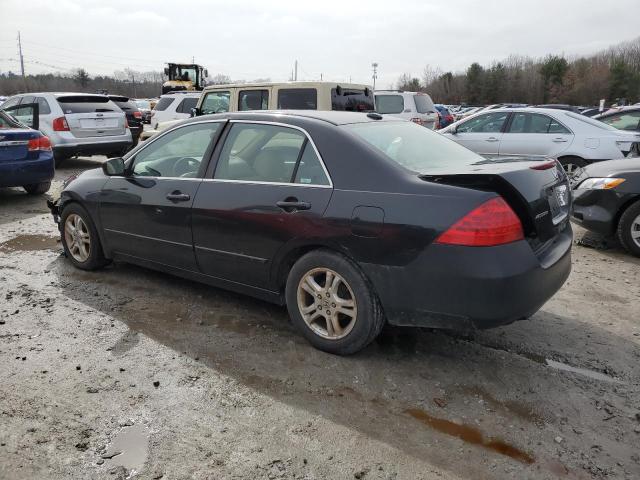 1HGCM56897A226961 - 2007 HONDA ACCORD EX BLACK photo 2