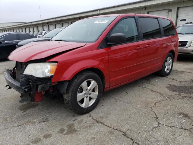 2C4RDGBG0DR663269 - 2013 DODGE GRAND CARA SE RED photo 1