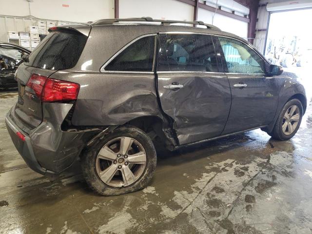 2HNYD2H69BH503823 - 2011 ACURA MDX TECHNOLOGY CHARCOAL photo 3