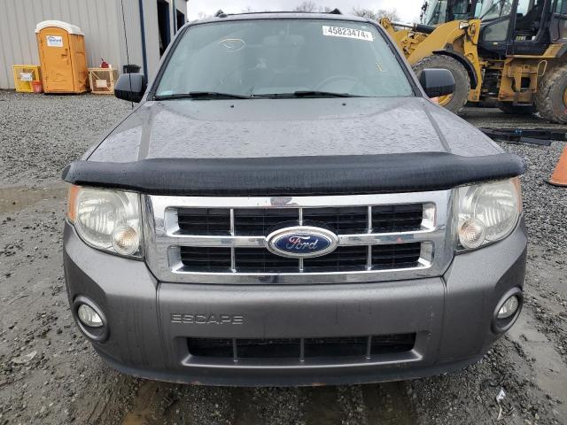 1FMCU9DGXCKA93658 - 2012 FORD ESCAPE XLT GRAY photo 5