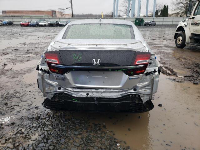 JHMZC5F12JC003377 - 2018 HONDA CLARITY SILVER photo 6