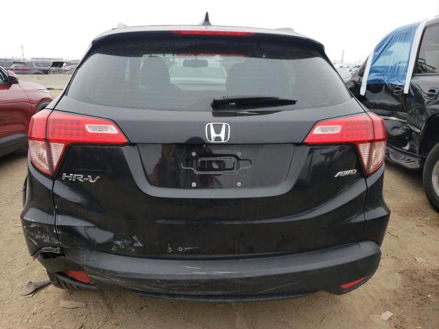 3CZRU6H78HM734114 - 2017 HONDA HR-V EXL BLACK photo 6