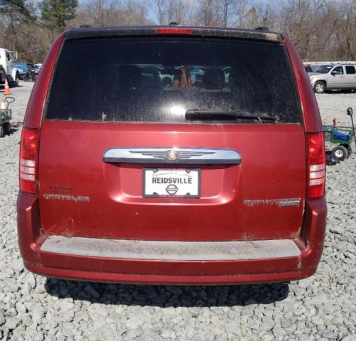 2A8HR54179R589651 - 2009 CHRYSLER TOWN & COU TOURING წითელი ფოტო 6