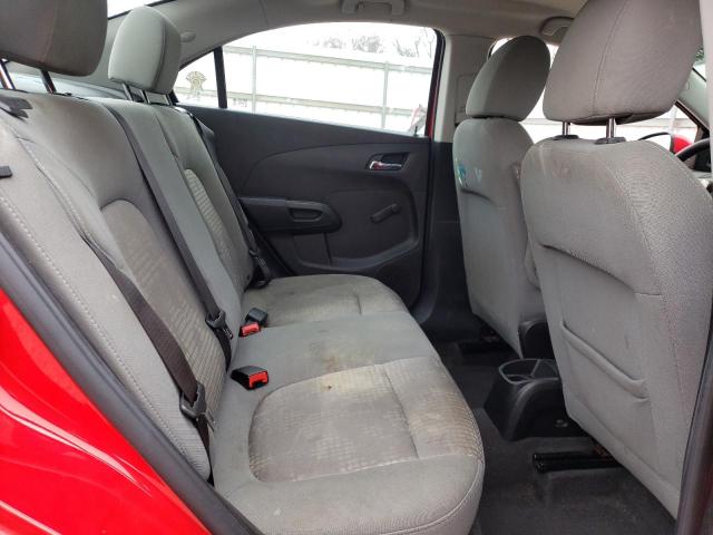 1G1JB5SH2E4192335 - 2014 CHEVROLET SONIC LS 红色 照片 10