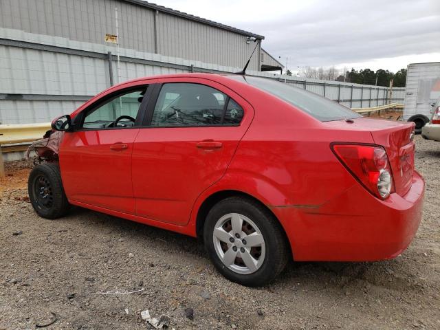 1G1JB5SH2E4192335 - 2014 CHEVROLET SONIC LS 红色 照片 2