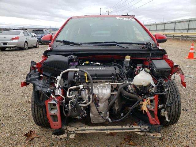 1G1JB5SH2E4192335 - 2014 CHEVROLET SONIC LS 红色 照片 5