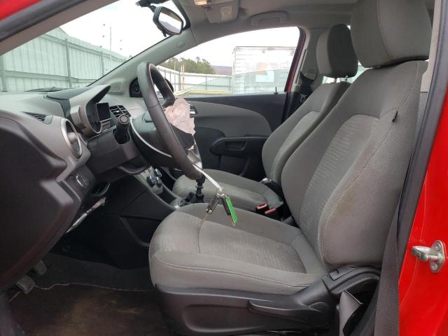 1G1JB5SH2E4192335 - 2014 CHEVROLET SONIC LS 红色 照片 7