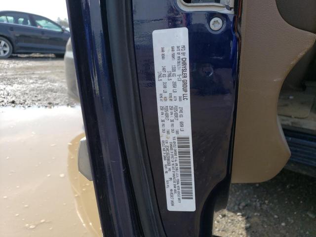 2C4RC1BG2DR803368 - 2013 CHRYSLER TOWN & COU TOURING ლურჯი ფოტო 13