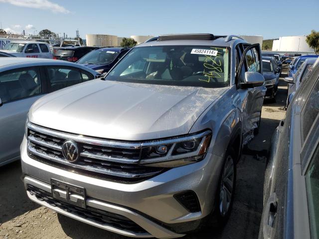 1V2ER2CAXMC529096 - 2021 VOLKSWAGEN ATLAS SEL SILVER photo 1