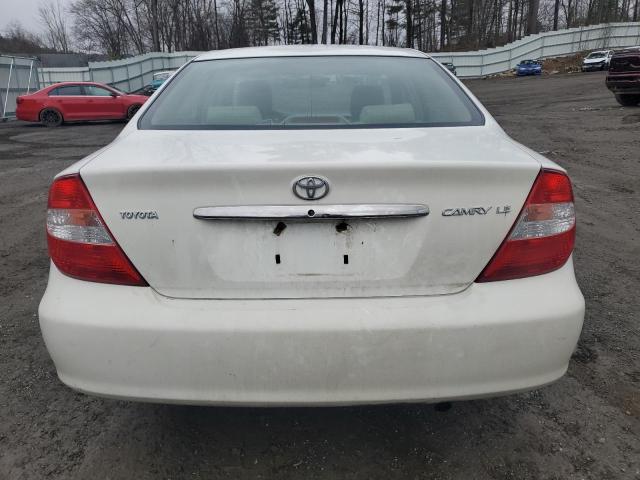 4T1BE32K23U167558 - 2003 TOYOTA CAMRY LE WHITE photo 6