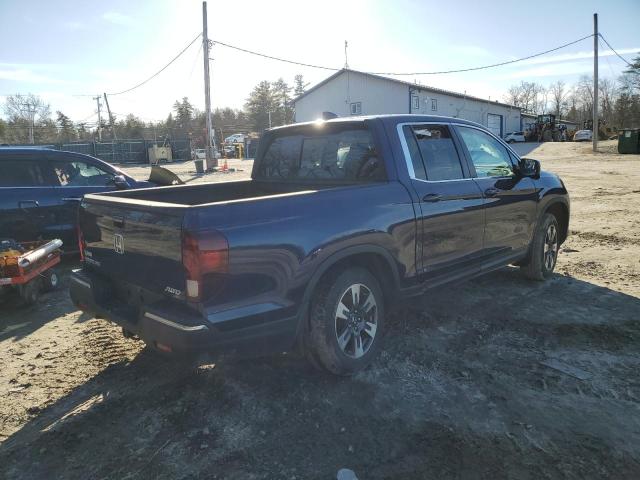 5FPYK3F66KB020436 - 2019 HONDA RIDGELINE RTL BLUE photo 3