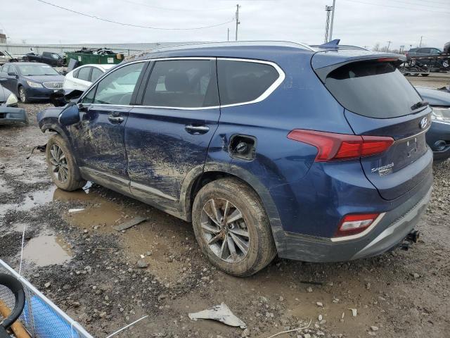 5NMS53AD9LH274041 - 2020 HYUNDAI SANTA FE LIMITED BLUE photo 2