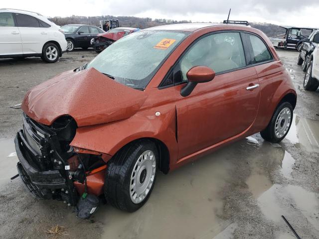 3C3CFFAR1FT668062 - 2015 FIAT 500 POP ORANGE photo 1