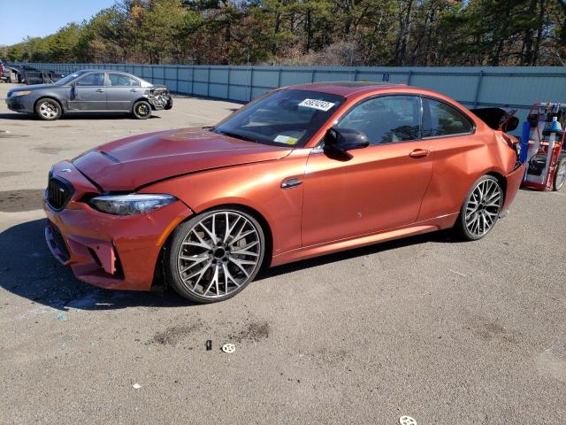 WBS2U7C04L7F50486 - 2020 BMW M2 COMPETITION ORANGE photo 1