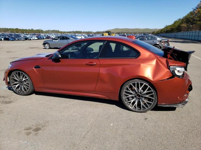 WBS2U7C04L7F50486 - 2020 BMW M2 COMPETITION ORANGE photo 2