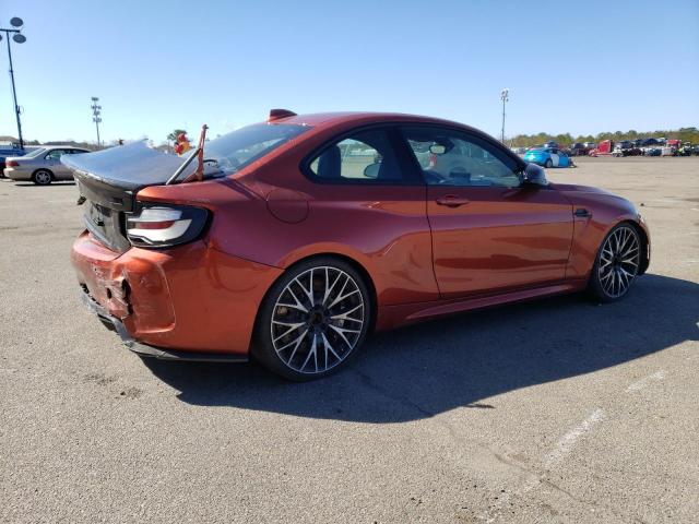 WBS2U7C04L7F50486 - 2020 BMW M2 COMPETITION ORANGE photo 3