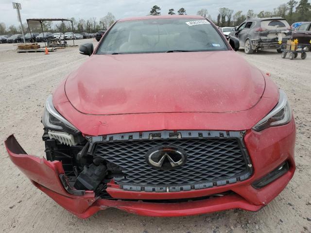 JN1FV7EK0KM360592 - 2019 INFINITI Q60 RED SPORT 400 RED photo 5