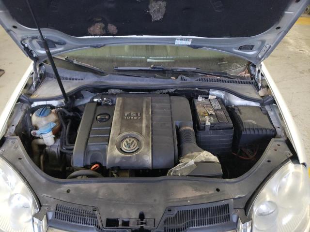 3VWRJ71K88M191380 - 2008 VOLKSWAGEN JETTA WOLFSBURG 银色 照片 11