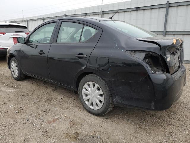 3N1CN7AP1KL816131 - 2019 NISSAN VERSA S BLACK photo 2