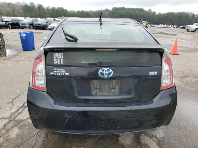 JTDKN3DU6E0383278 - 2014 TOYOTA PRIUS BLACK photo 6