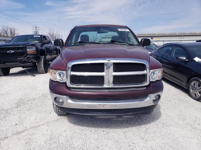 1D7HU18DX3J573593 - 2003 DODGE RAM 1500 ST MAROON photo 5