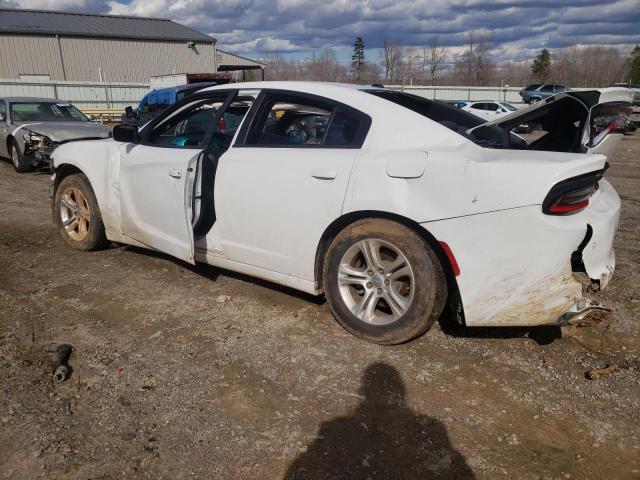 2C3CDXBG6KH696404 - 2019 DODGE CHARGER SXT WHITE photo 2