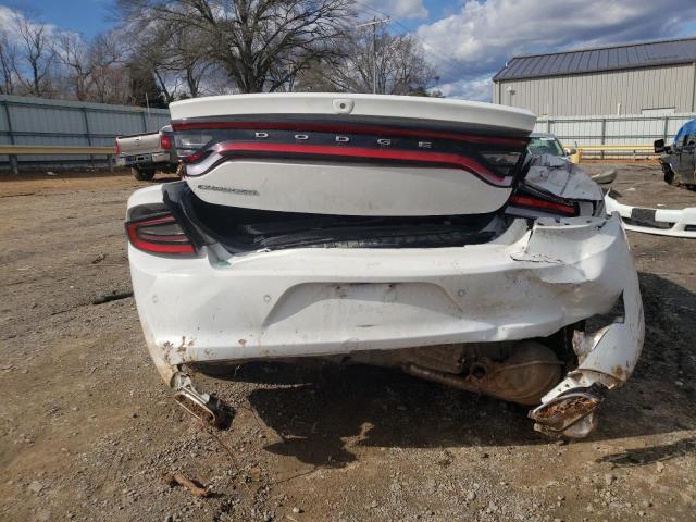 2C3CDXBG6KH696404 - 2019 DODGE CHARGER SXT WHITE photo 6