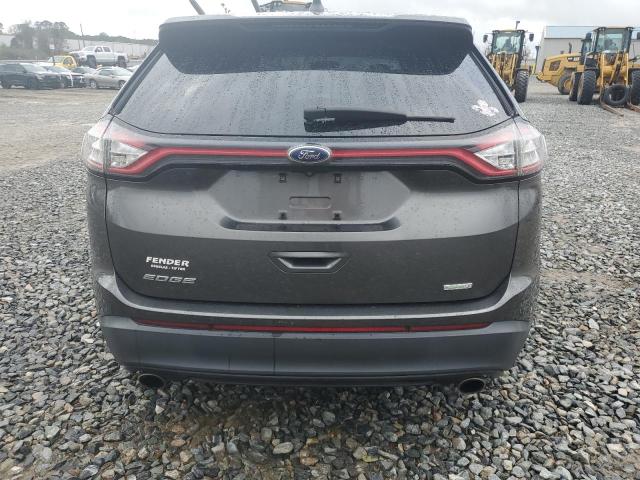 2FMTK3G90FBC42576 - 2015 FORD EDGE SE GRAY photo 6