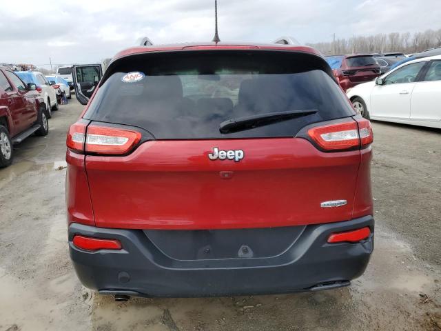 1C4PJLCB0GW275272 - 2016 JEEP CHEROKEE LATITUDE MAROON photo 6