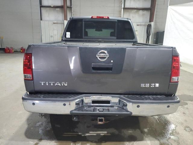 1N6AA07BX6N501561 - 2006 NISSAN TITAN XE CHARCOAL photo 6