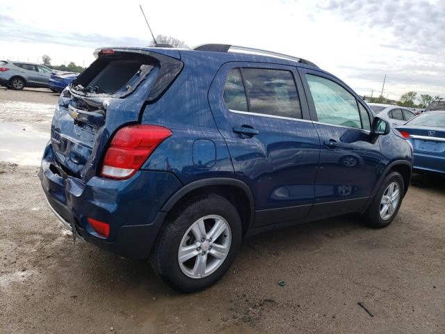 KL7CJPSB3LB329783 - 2020 CHEVROLET TRAX 1LT BLUE photo 3