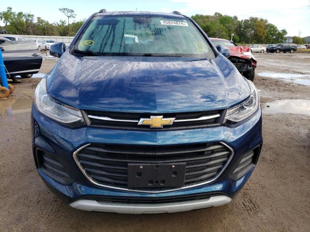 KL7CJPSB3LB329783 - 2020 CHEVROLET TRAX 1LT BLUE photo 5