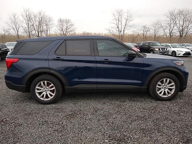 1FM5K8AC3MNA10484 - 2021 FORD EXPLORER POLICE INTERCEPTOR BLUE photo 14