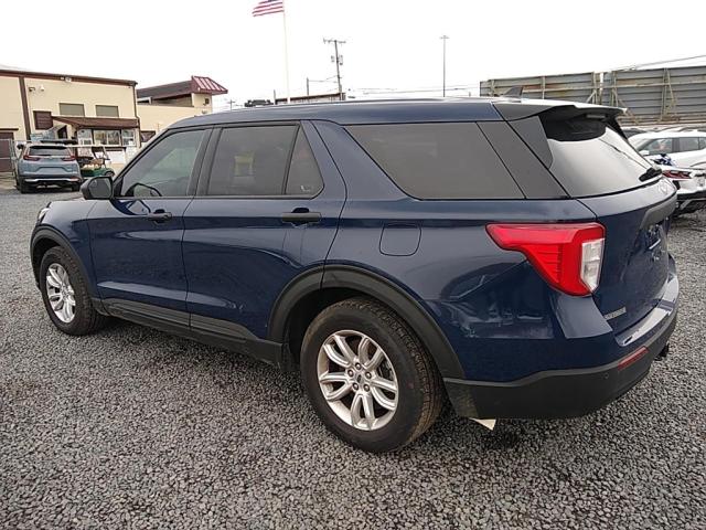 1FM5K8AC3MNA10484 - 2021 FORD EXPLORER POLICE INTERCEPTOR BLUE photo 4