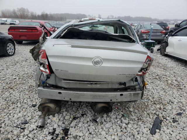 2G4WN58C481170610 - 2008 BUICK LACROSSE SUPER SERIES SILVER photo 6