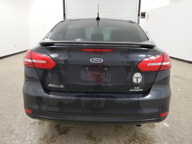 1FADP3F22FL277558 - 2015 FORD FOCUS SE BLACK photo 6