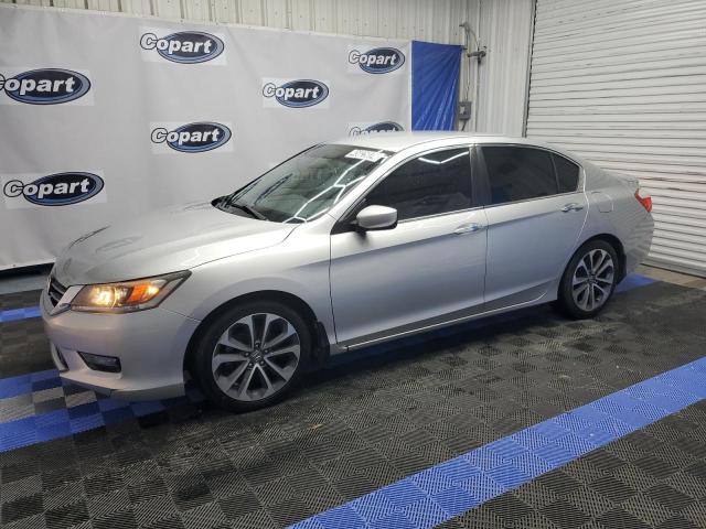 1HGCR2F50FA152494 - 2015 HONDA ACCORD SPORT SILVER photo 1