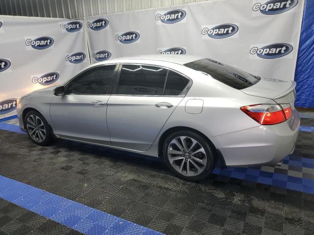 1HGCR2F50FA152494 - 2015 HONDA ACCORD SPORT SILVER photo 2