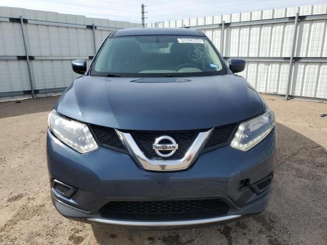 KNMAT2MT6GP679835 - 2016 NISSAN ROGUE S BLUE photo 5