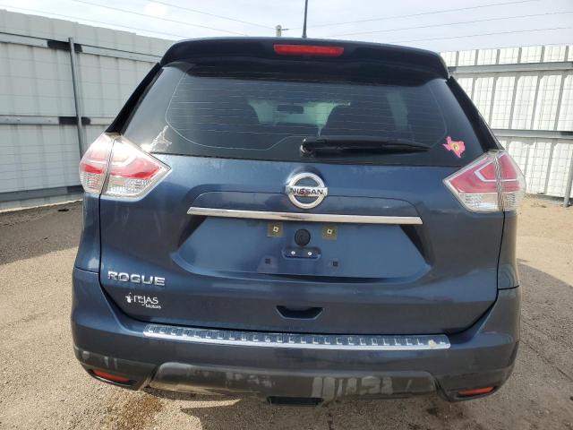 KNMAT2MT6GP679835 - 2016 NISSAN ROGUE S BLUE photo 6