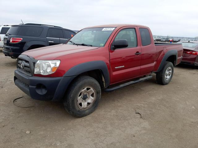 5TEUU42N48Z584212 - 2008 TOYOTA TACOMA ACCESS CAB Қызыл фото 1