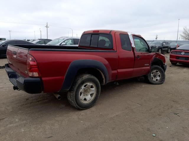 5TEUU42N48Z584212 - 2008 TOYOTA TACOMA ACCESS CAB Қызыл фото 3