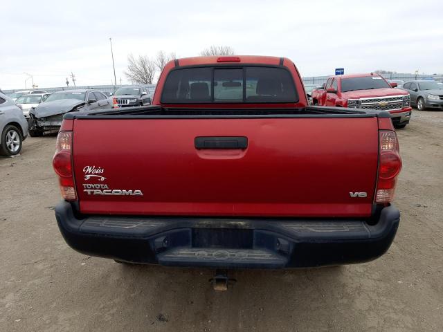 5TEUU42N48Z584212 - 2008 TOYOTA TACOMA ACCESS CAB Қызыл фото 6