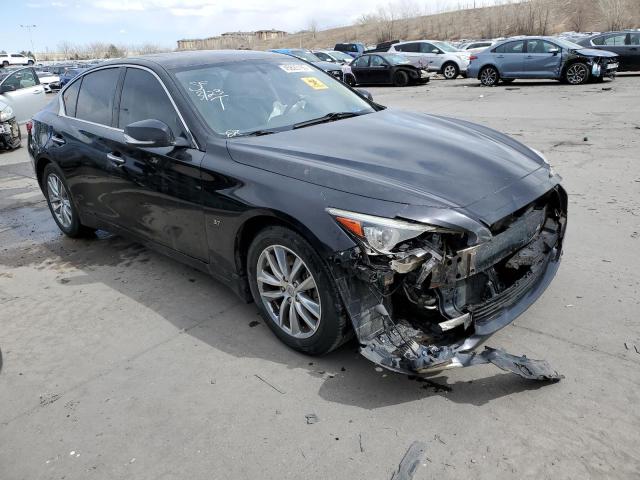 JN1BV7AR2FM423375 - 2015 INFINITI Q50 BASE BLACK photo 4