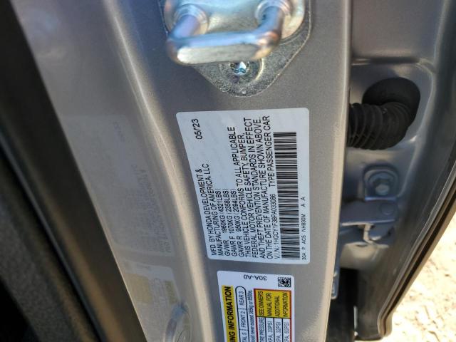 1HGCY1F38PA033086 - 2023 HONDA ACCORD EX SILVER photo 12