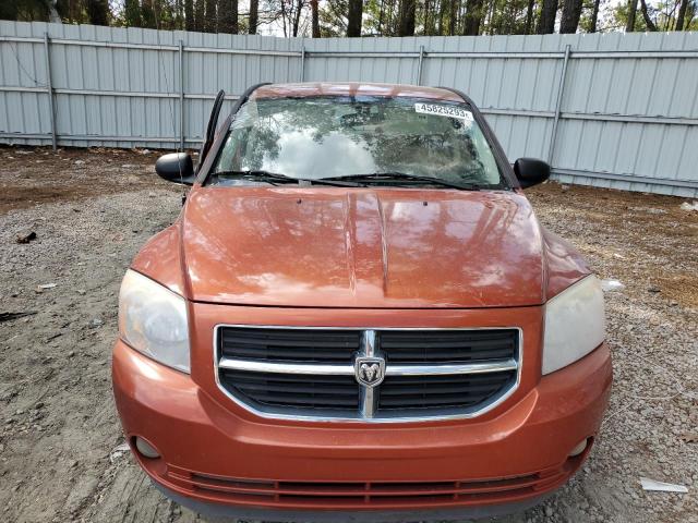 1B3HB48BX7D564012 - 2007 DODGE CALIBER SXT ORANGE photo 5