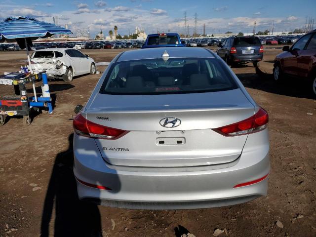 5NPD84LF3HH188237 - 2017 HYUNDAI ELANTRA SE SILVER photo 6