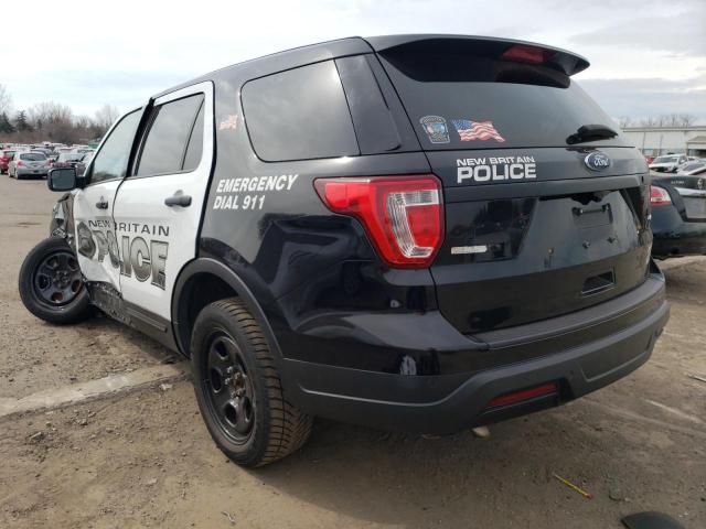 1FM5K8AR9KGB44227 - 2019 FORD EXPLORER POLICE INTERCEPTOR BLACK photo 2