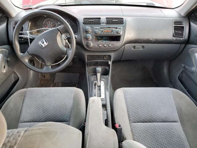 1HGES16385L017689 - 2005 HONDA CIVIC DX VP RED photo 8